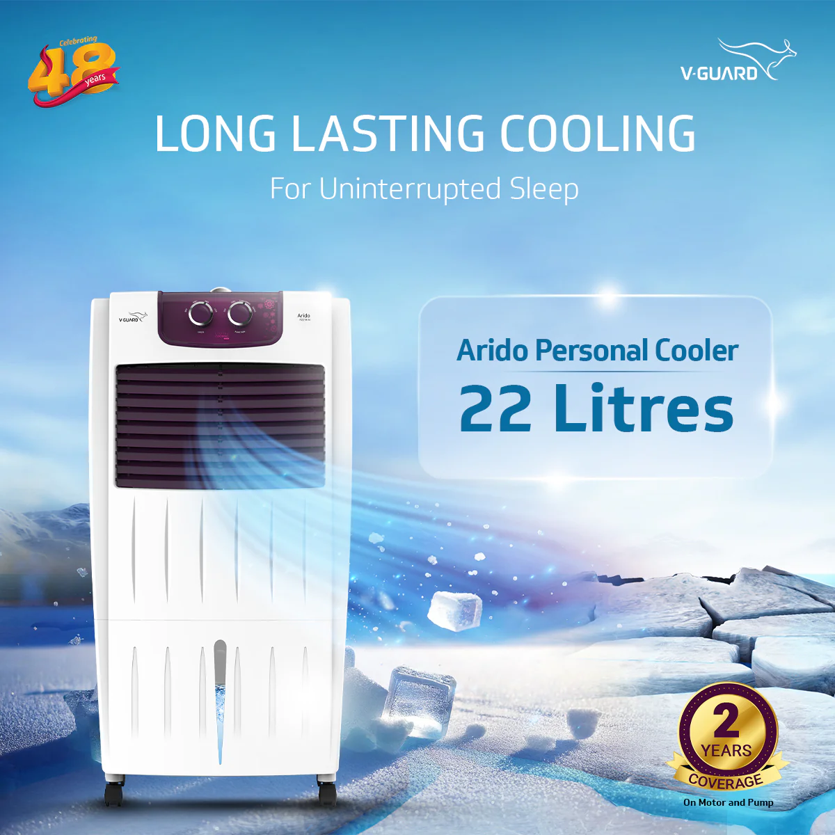 Arido P22 H-N Personal Air Cooler - Image 10