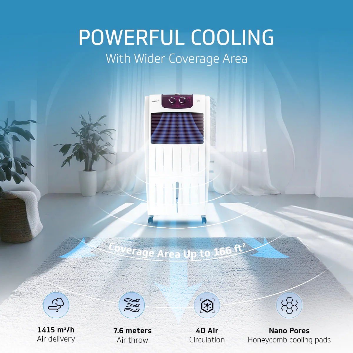 Arido P22 H-N Personal Air Cooler - Image 4