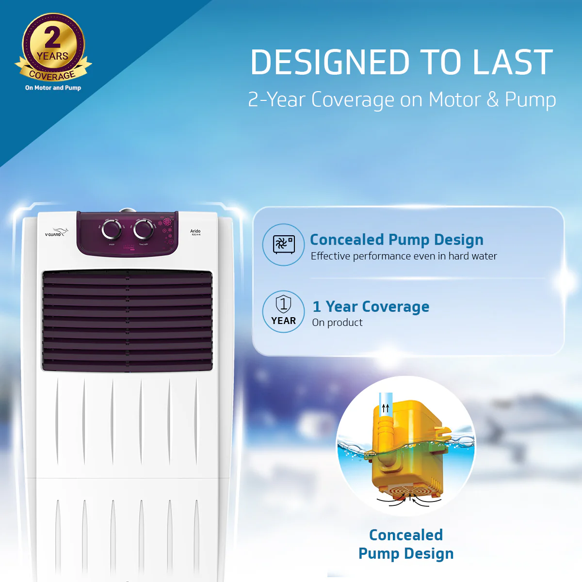 Arido R35 H-N Room Air Cooler - Image 3