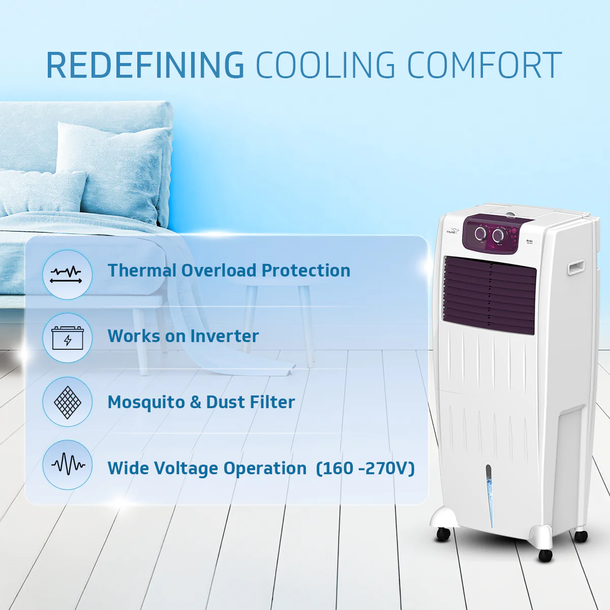 Arido R35 H-N Room Air Cooler - Image 7