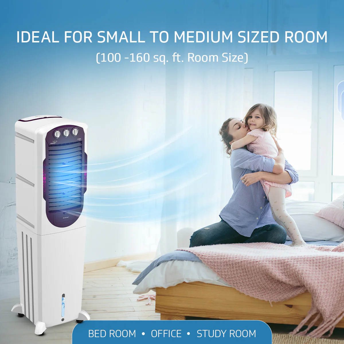 Arido T50 H Air Cooler 50L, Air Delivery - 1300 m3/h - Image 7