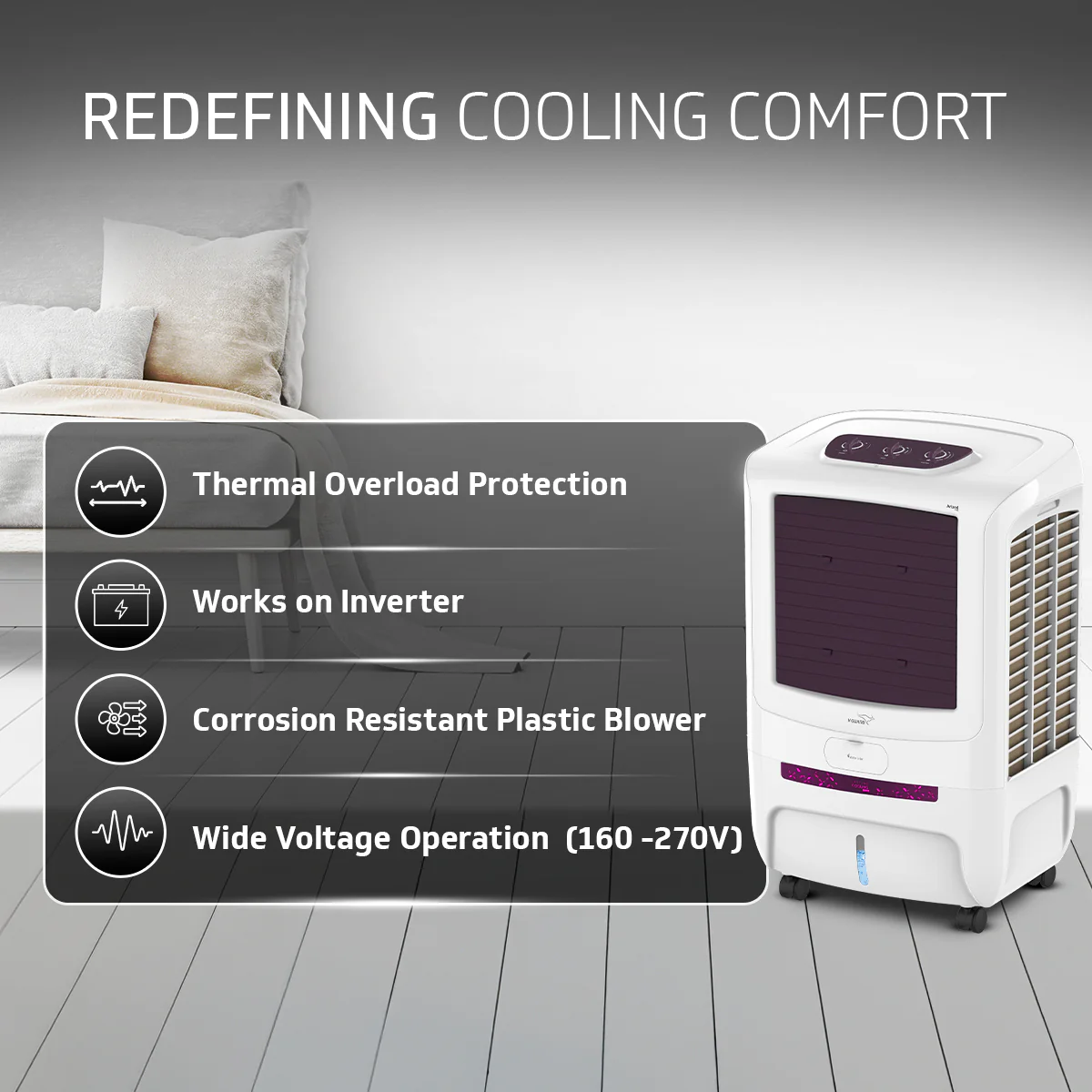 Arizod F70 Desert Air Cooler for Home - Image 7