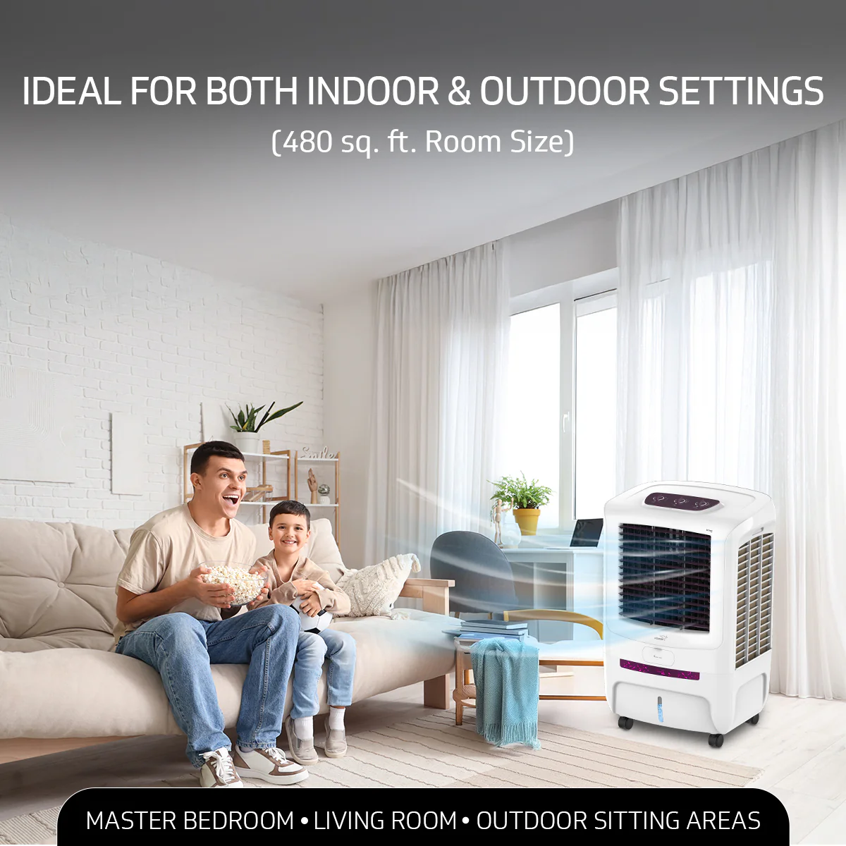 Arizod F70 Desert Air Cooler for Home - Image 8