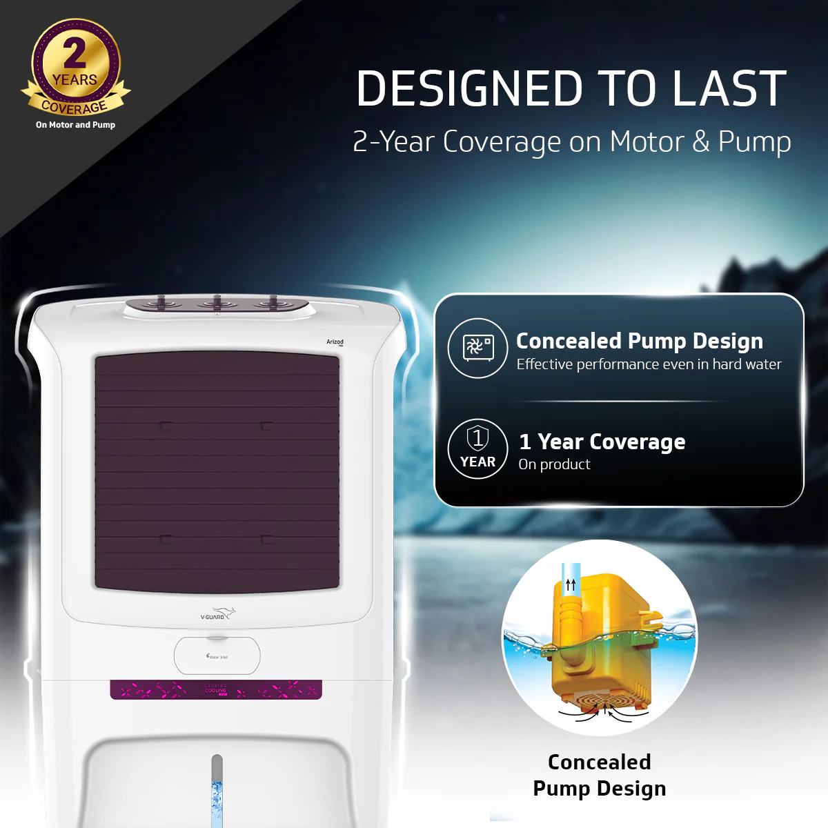 Arizod F85 Desert Air Cooler for Home - Image 3