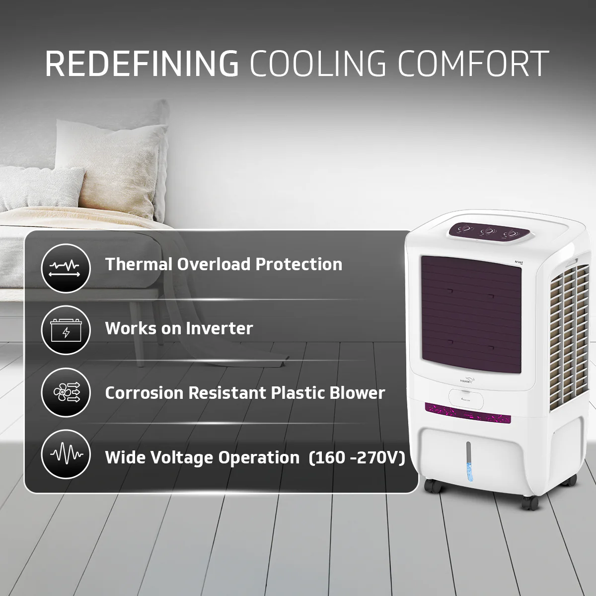 Arizod F85 Desert Air Cooler for Home - Image 7