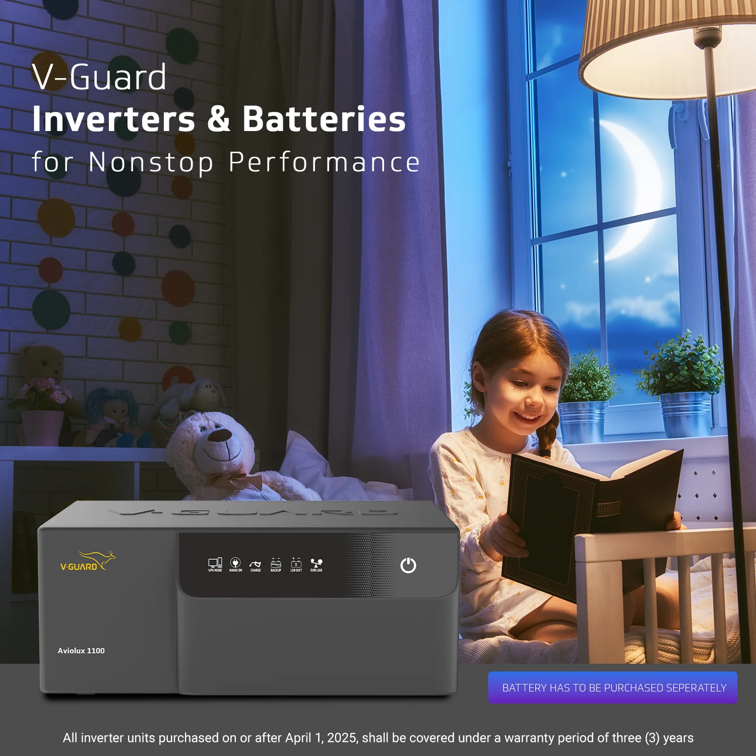 Aviolux 1100 Square Wave 950VA Inverter for Home, Office, and Shop with 2 Year Warranty - Image 6