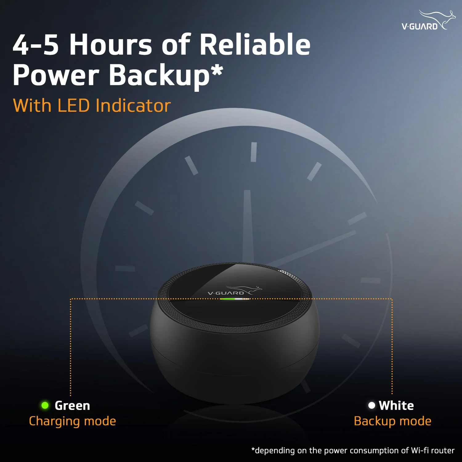 V-Guard Envibe Router UPS | Mini UPS for 12 V Wi-Fi Router | 1 Year Warranty - Image 3