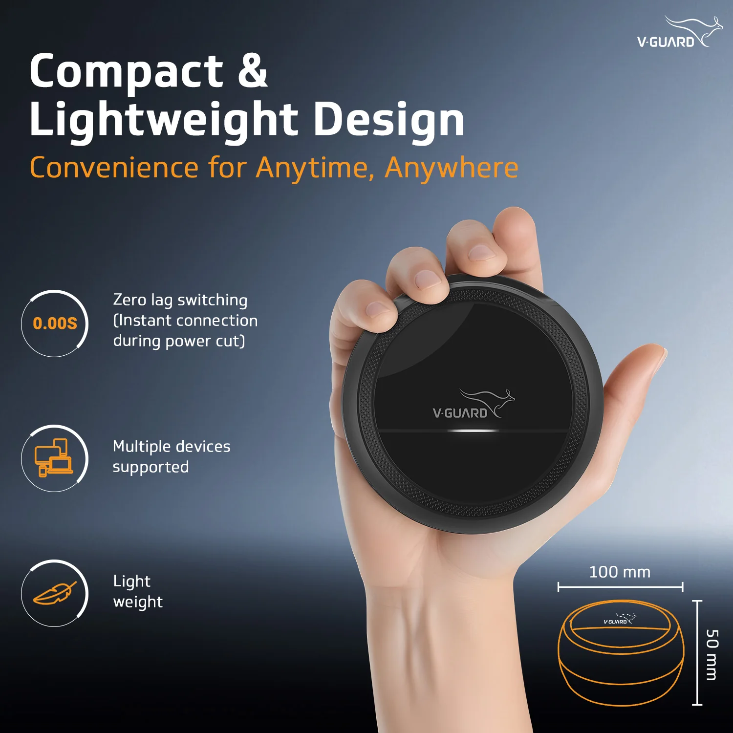 V-Guard Envibe Router UPS | Mini UPS for 12 V Wi-Fi Router | 1 Year Warranty - Image 7