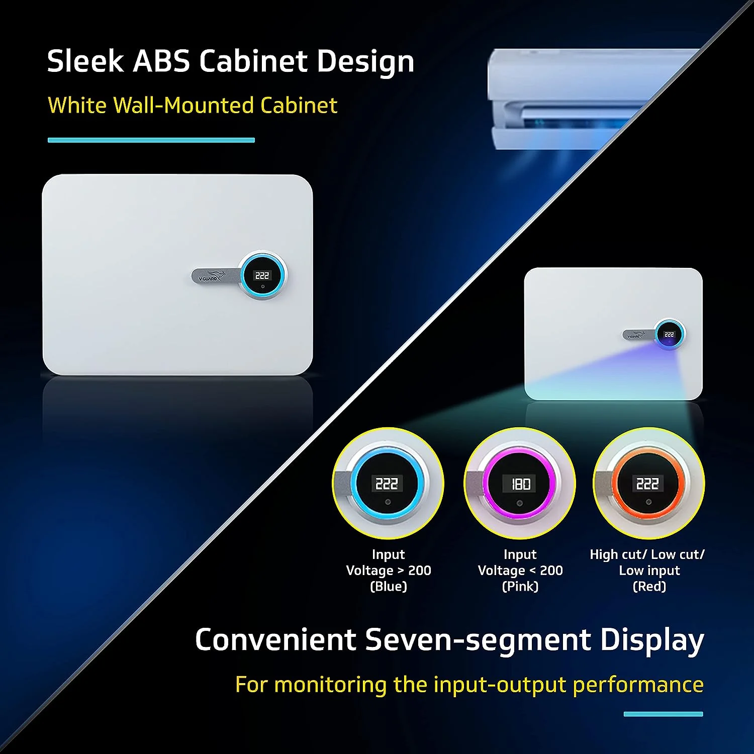 iD4 Ace 5540 AC Stabilizer for 1.5 ton Inverter AC (Working Range 130-280V) - Image 6