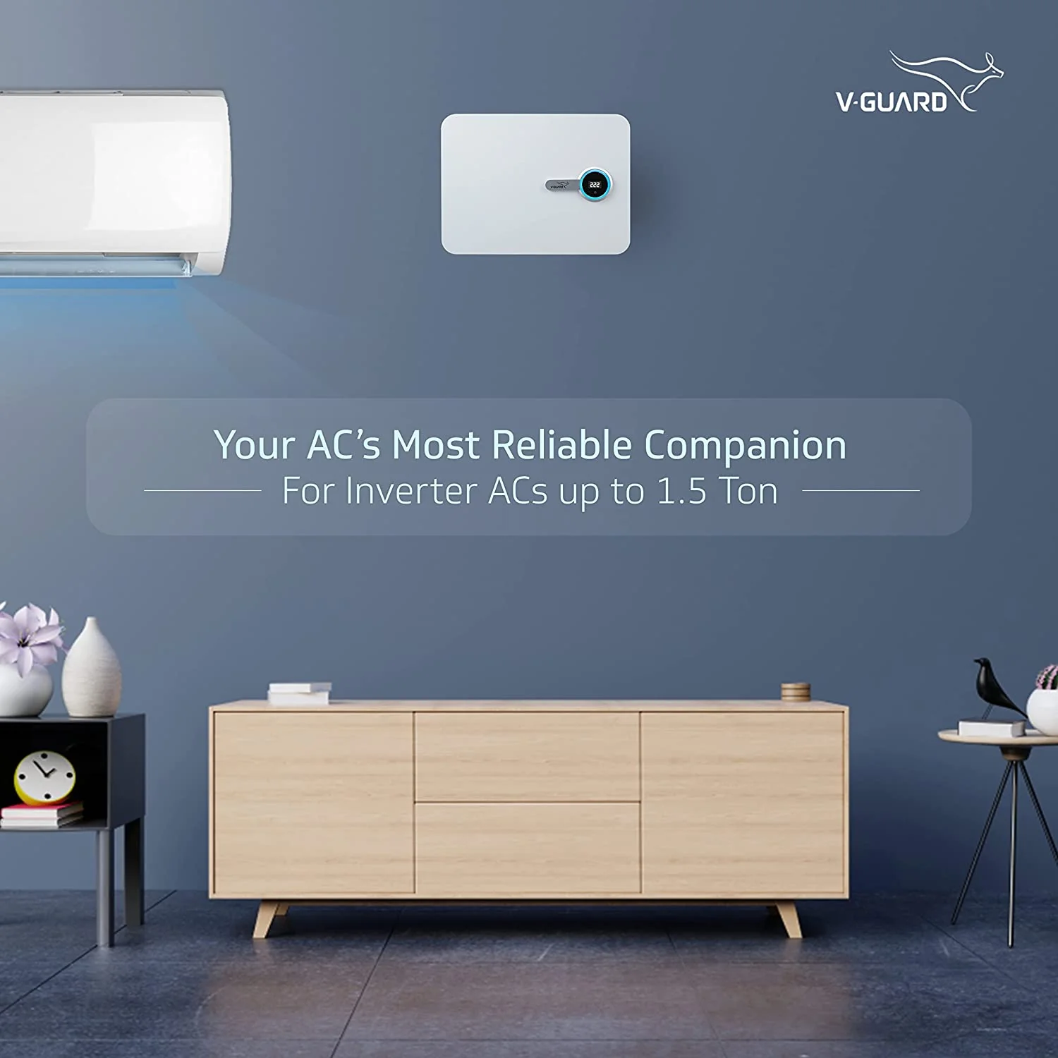 iD4 Ace 5540 AC Stabilizer for 1.5 ton Inverter AC (Working Range 130-280V) - Image 9