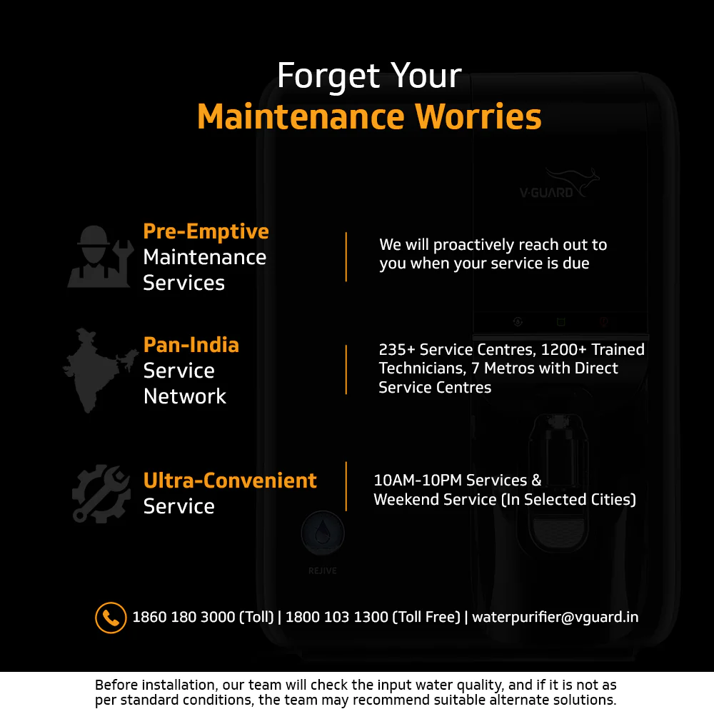 Rejive RO UF Water Purifier with Mineral Health Charger, 7 Stage Purification, Suitable for Water with TDS up to 2000 ppm - Image 8