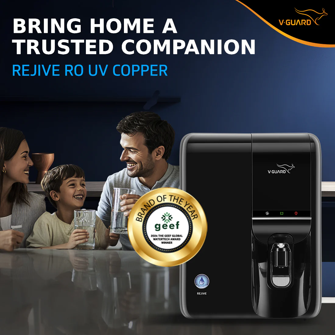 Rejive RO UV Water Purifier with Mineral Health Charger, Copper Protection and Stainless Steel Tank, 8 Stage Purification, Suitable for Water with TDS up to 2000 ppm - Image 5
