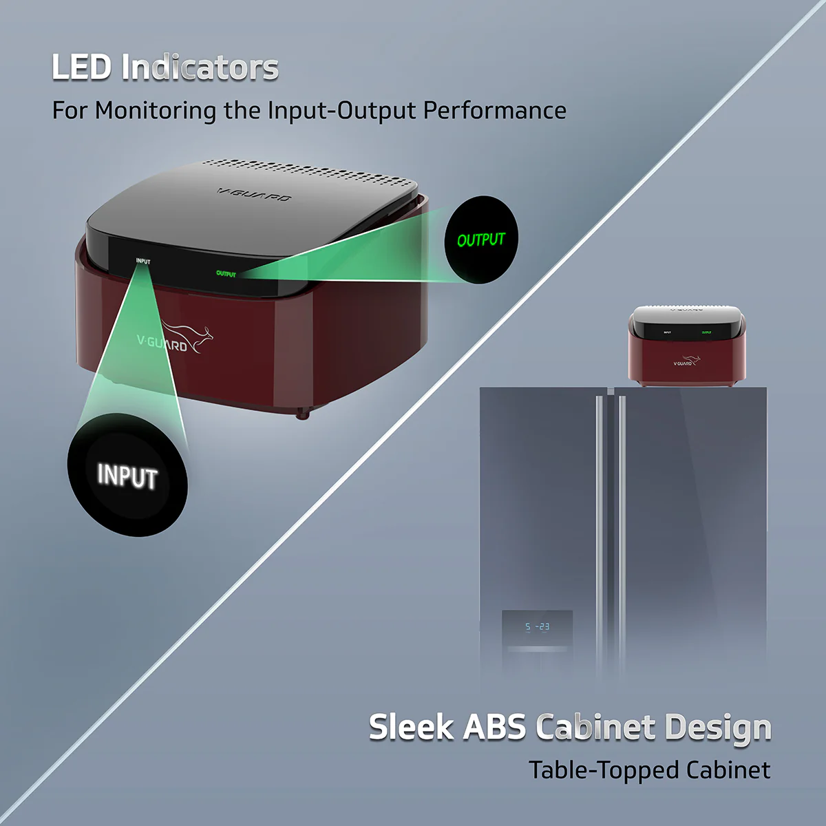 V-Guard Trossia 450 Stabilizer for Refrigerator up to 450 Litre - Image 3