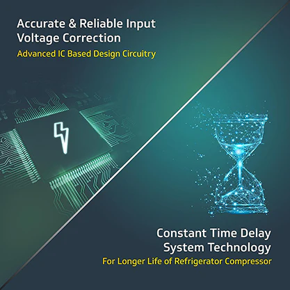 VG 100 Supreme Stabilizer for Refrigerators or Deep Freezer up to 600 L Advance Overheat Protection (Supreme Grey) - Image 5