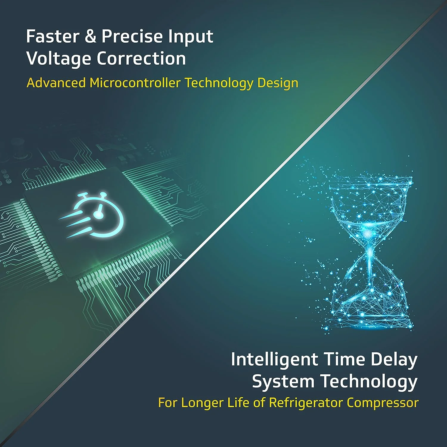 VGSD 50 Smart Stabilizer for Refrigerators up to 300 L  Digital Display (Working Range: 130-290V) - Image 4