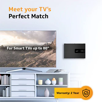 V-Guard Voltino Grand Digi Plus TV Stabilizer | Applicable for Smart TVs up to 203 cm (80)+Set Top Box,Home Theatre/Gaming Console | 4 Ampere Capacity | Dual Digital Display | Black - Image 6