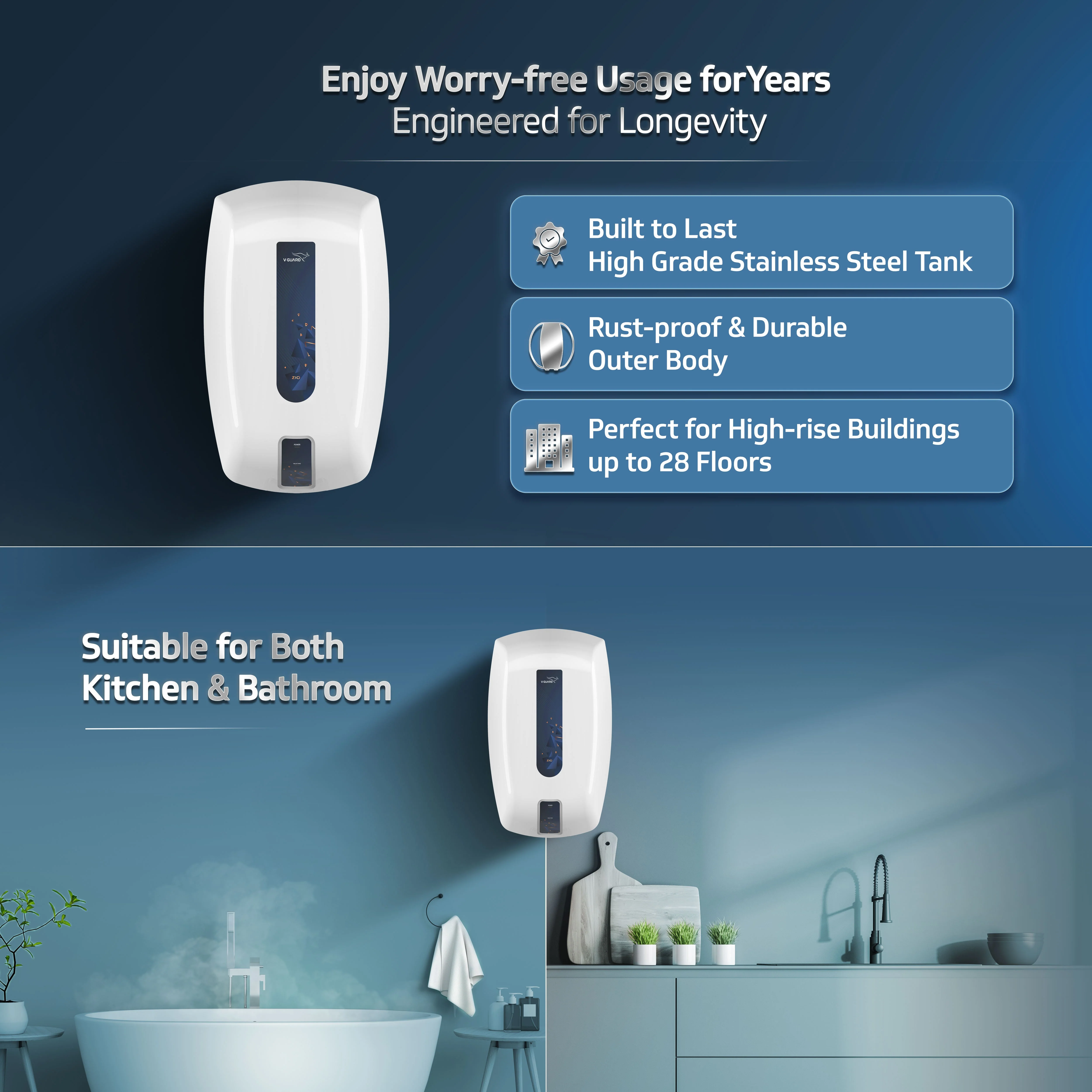 Zio 5 L Instant Water Heater with Faster Heating - Image 5