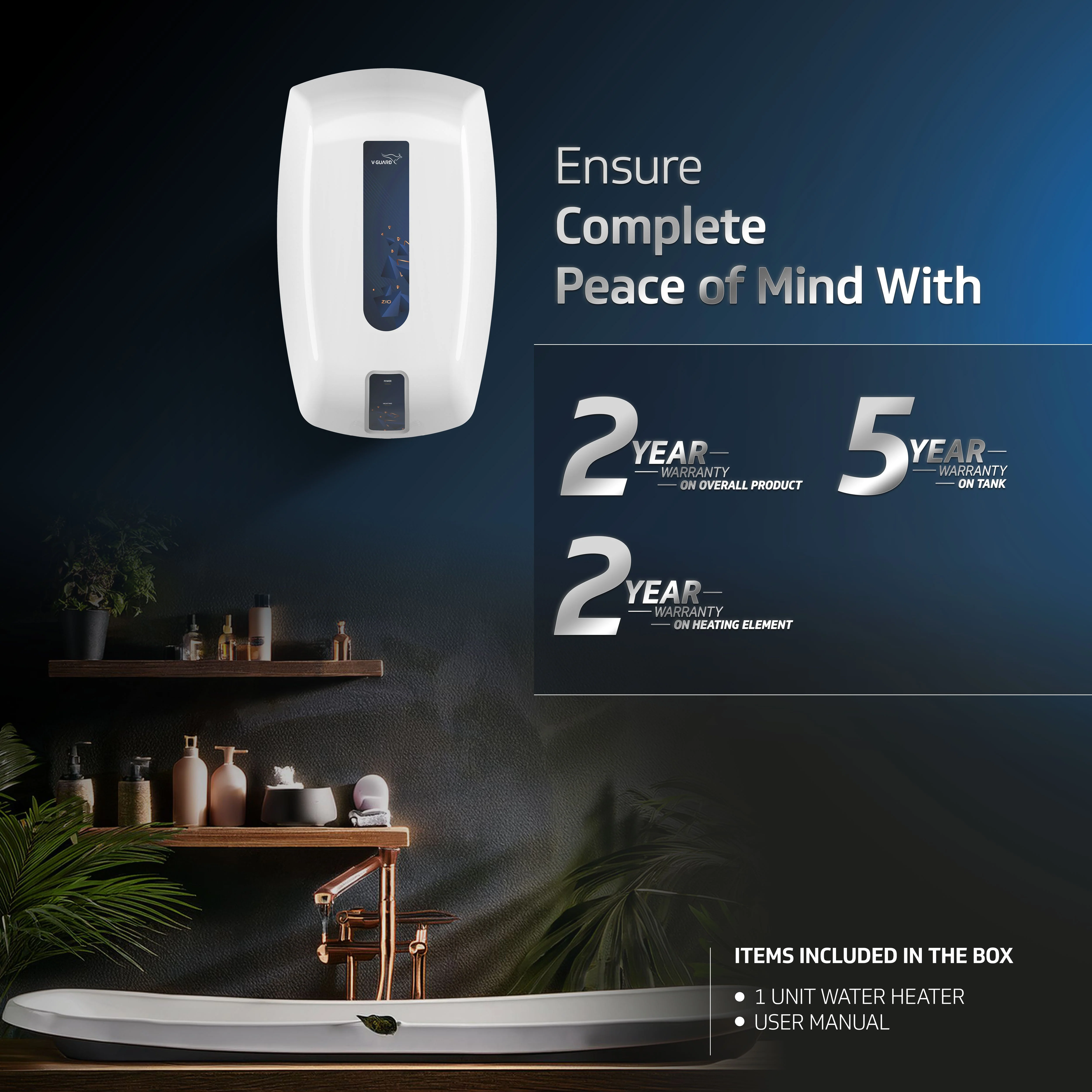 Zio 5 L Instant Water Heater with Faster Heating - Image 6