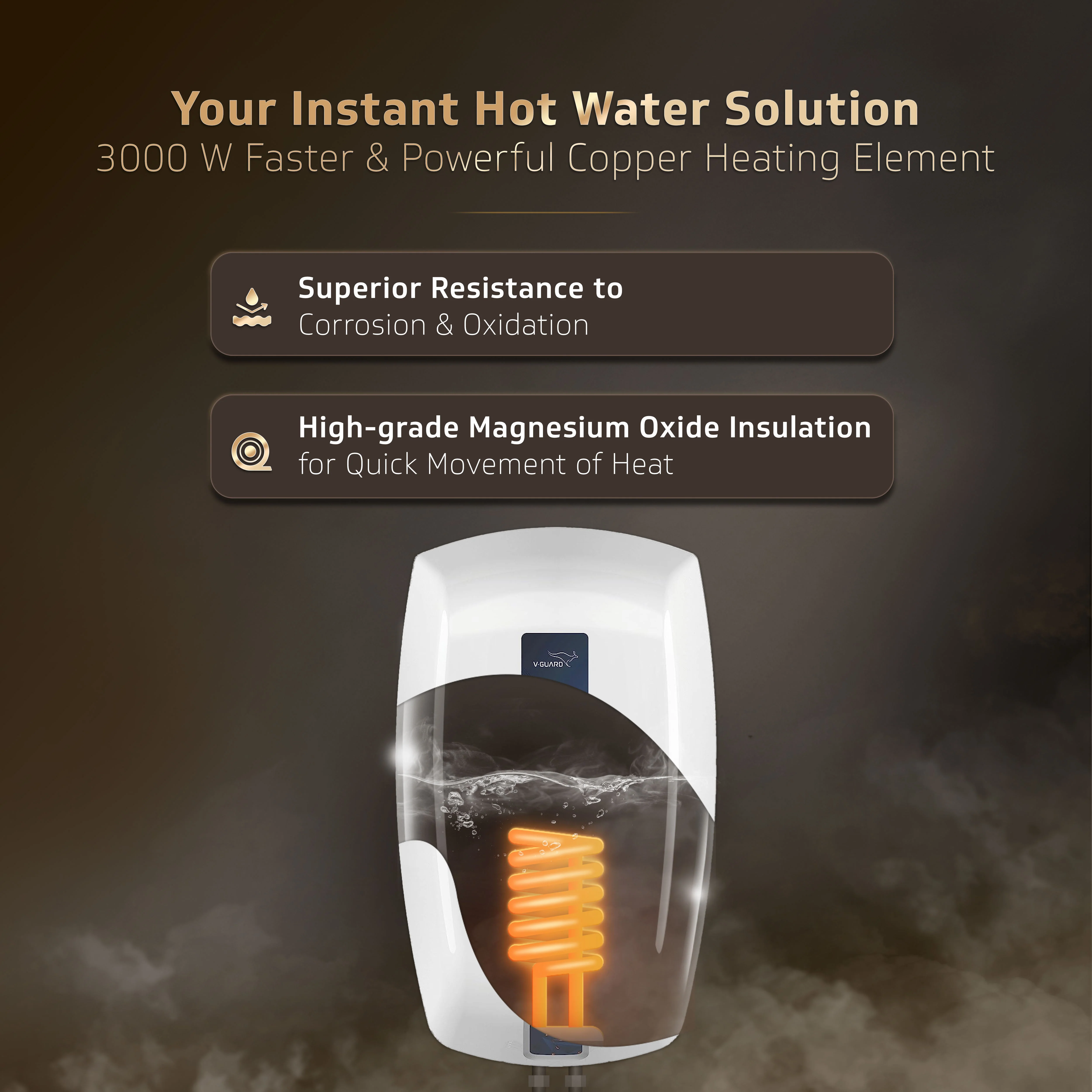Zio 3 L Instant Water Heater with Faster Heating - Image 3
