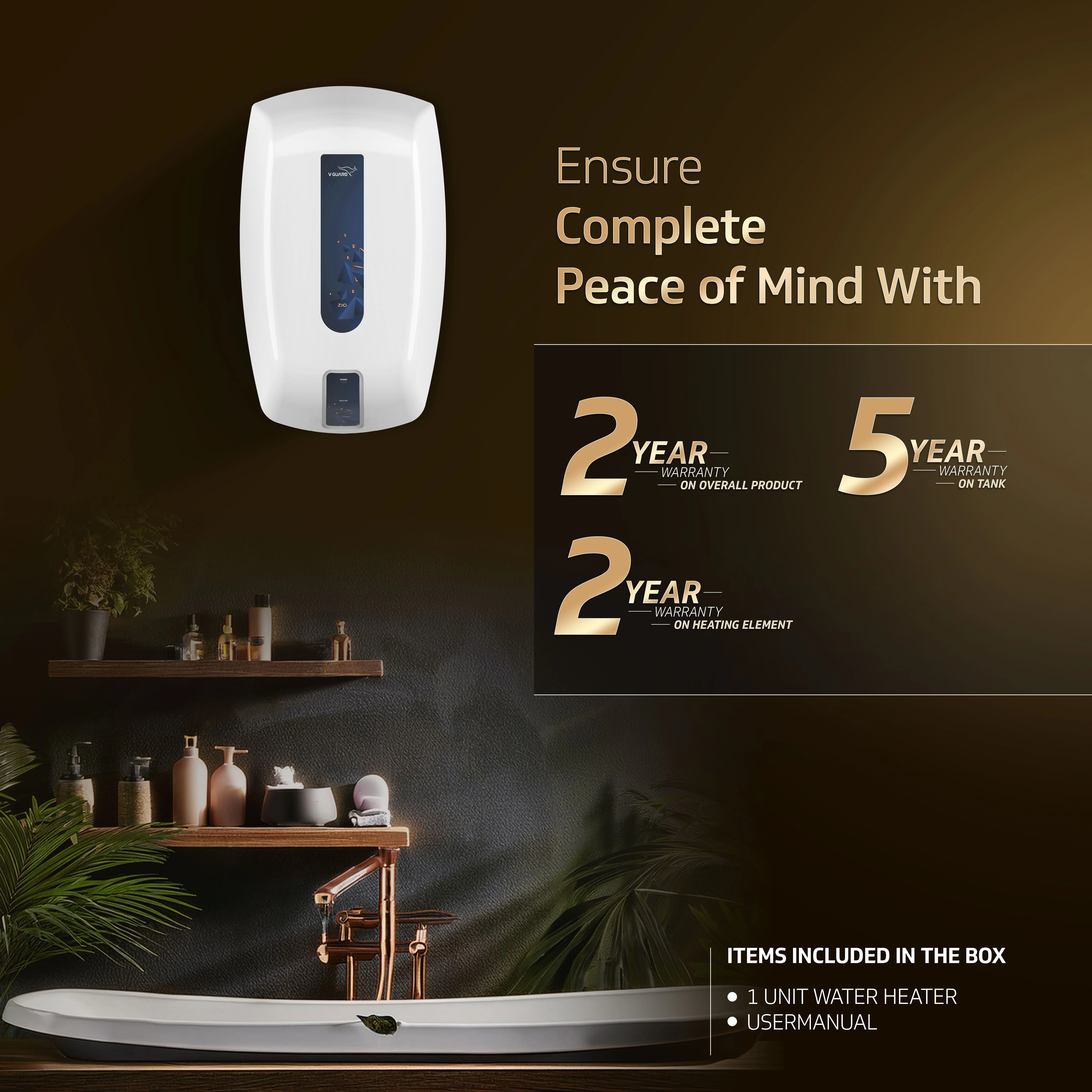 Zio 3 L Instant Water Heater with Faster Heating - Image 4